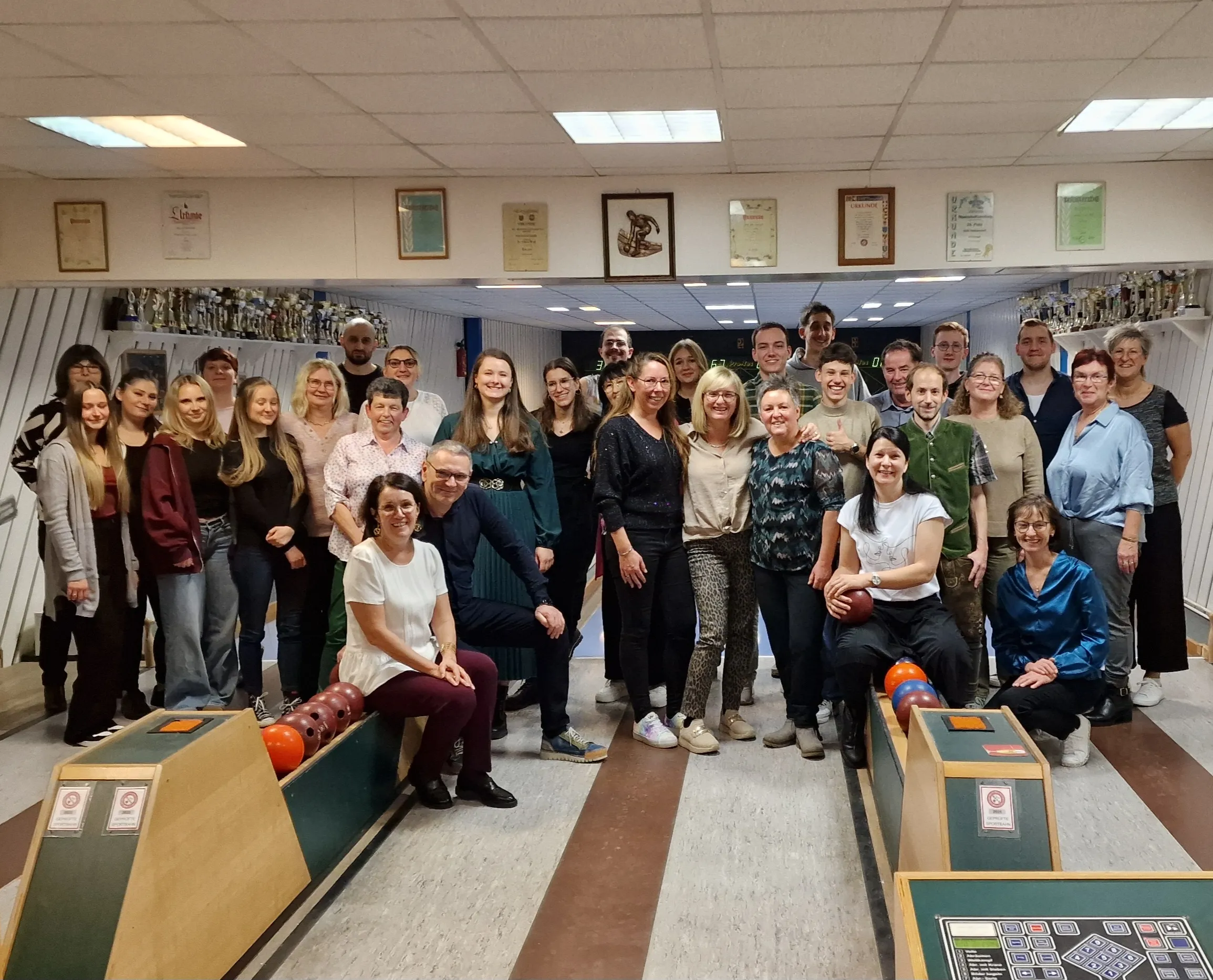 Mitarbeiter Foto Bäckerei Bruckner Team Weihnachtsfeier 2025