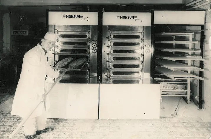 Bäckerei Bruckner früher