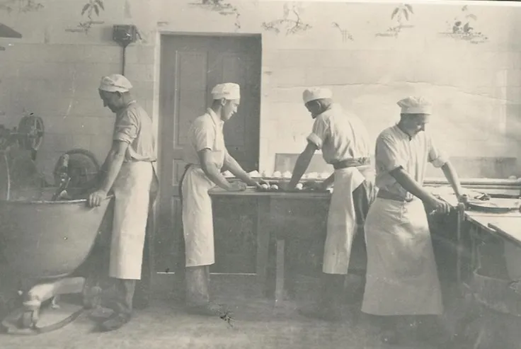Bäckerei Bruckner früher