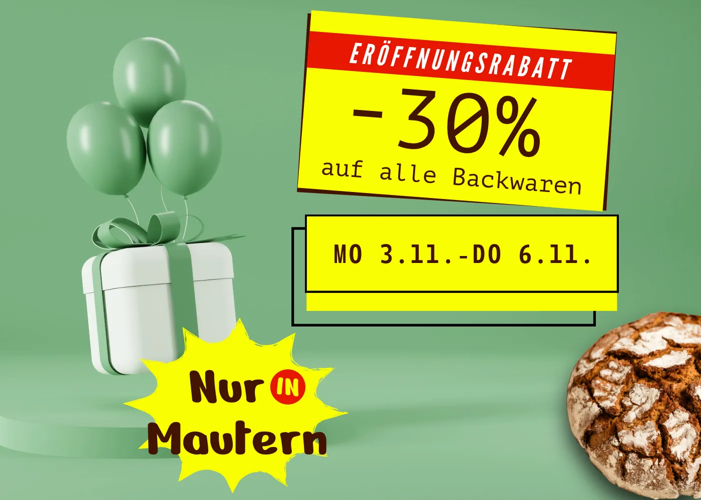 Eröffnungsrabatt