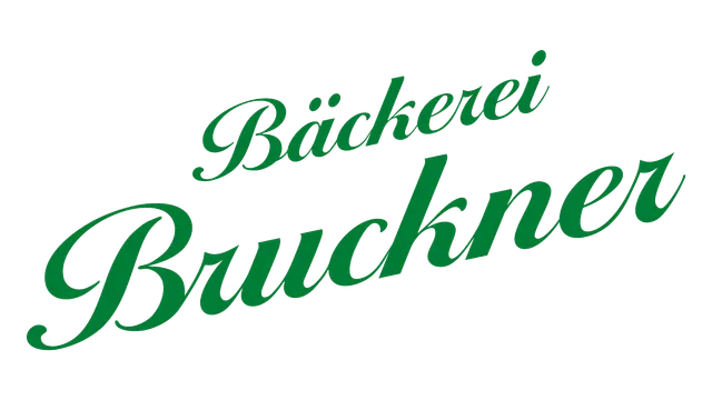 Schriftzug Bäckerei Bruckner